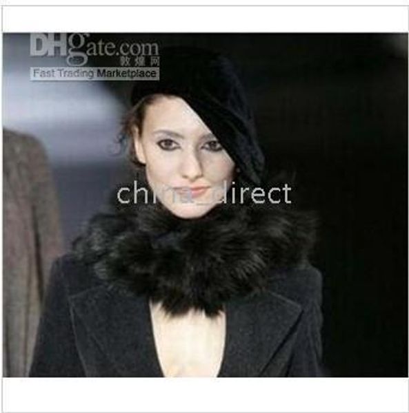 

ladies women rabbit fur scarf fur scarves 15 pcs/lot super mixed color, Blue;gray