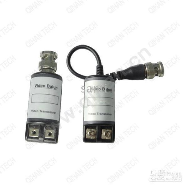 

twisted pair video balun passive transceivers cctv camera bnc cat5 utp