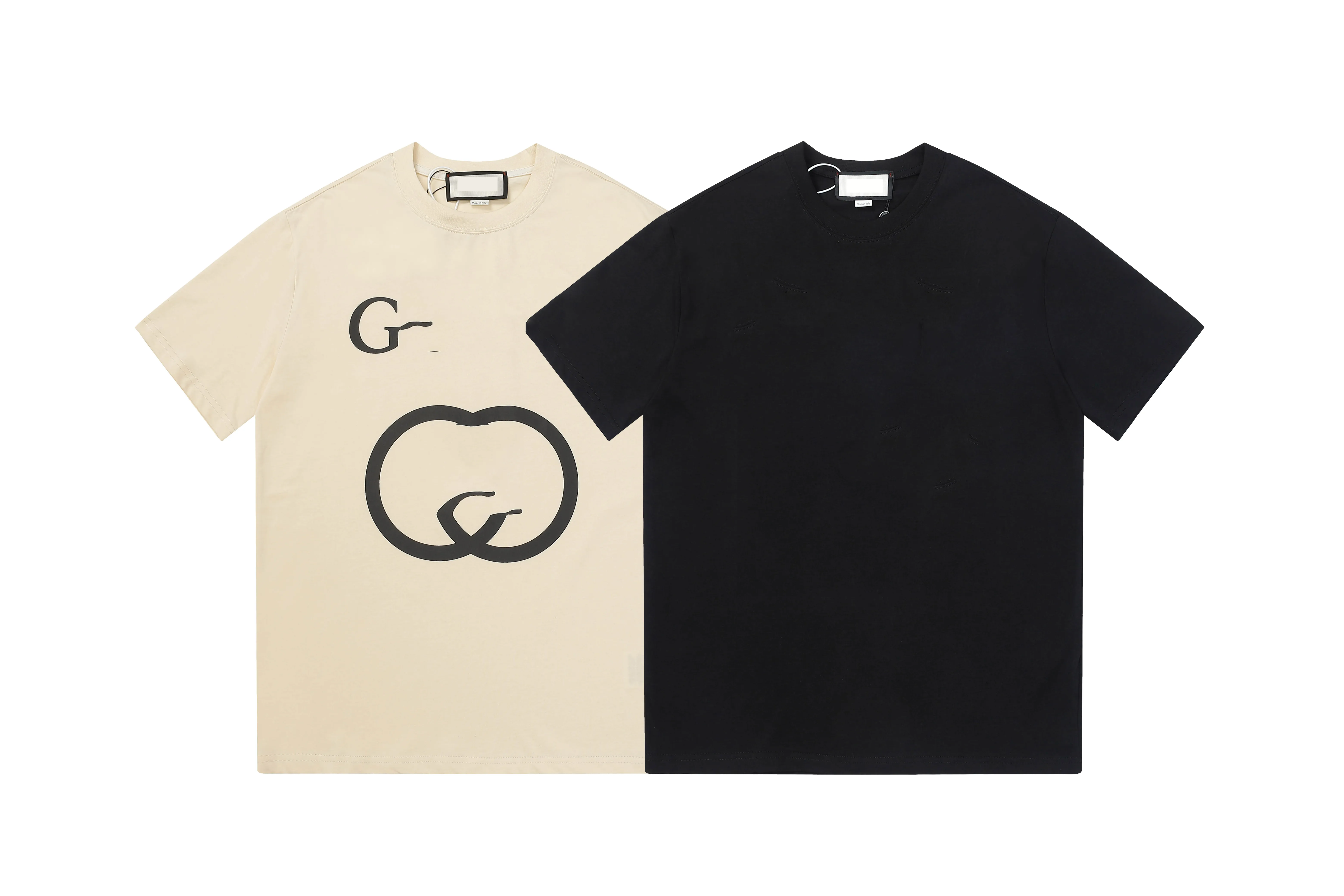 

men's t-shirts designer t shirt short sleeve waves tee men women lovers luxury t-shirts senior pure cotton summer tee round neck, White;black