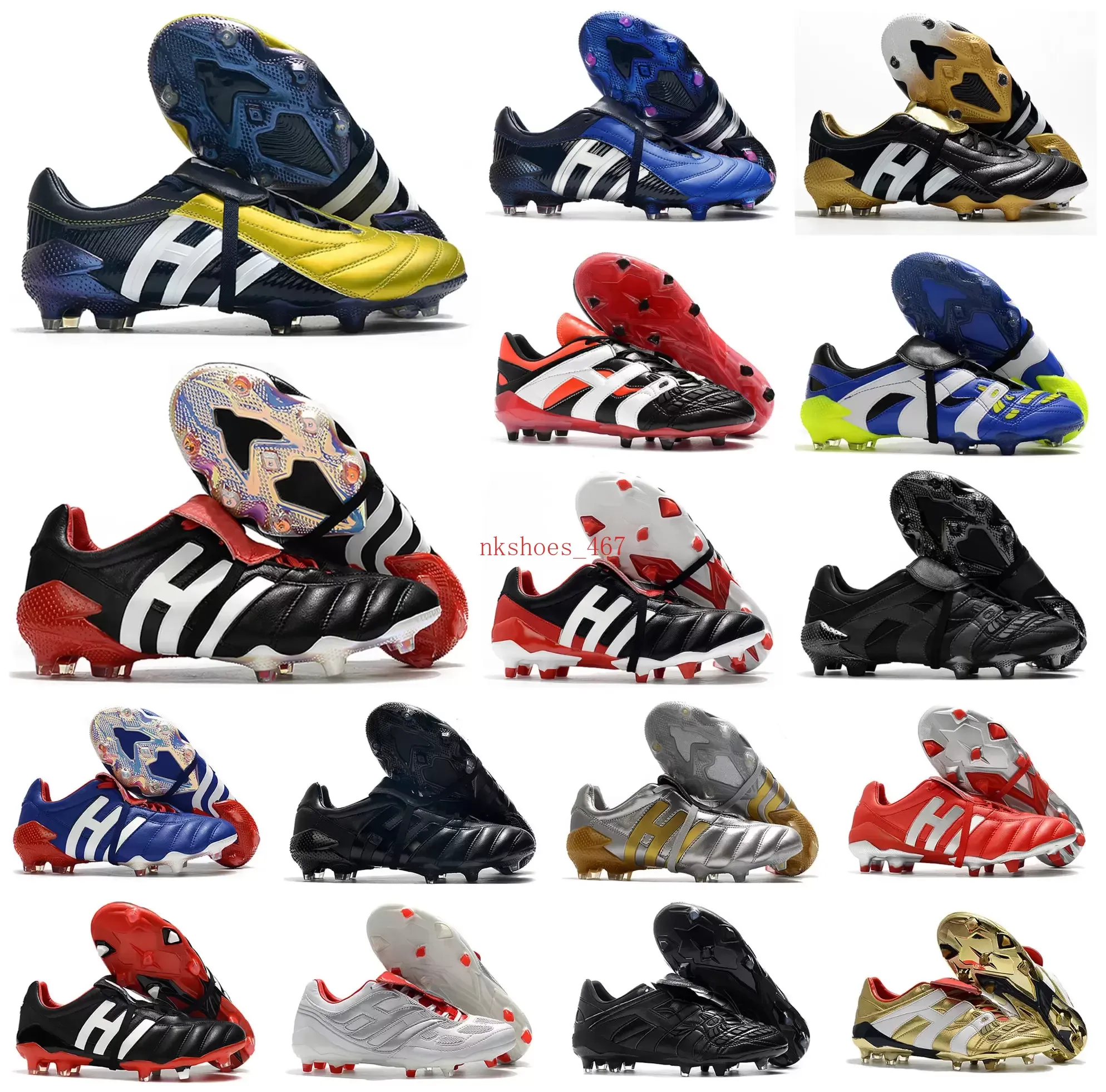 

football 2023 shoes fg boots men soccer predator legends pulse ucl precision accelerator electricity mutator tormentor champagne eternal cla