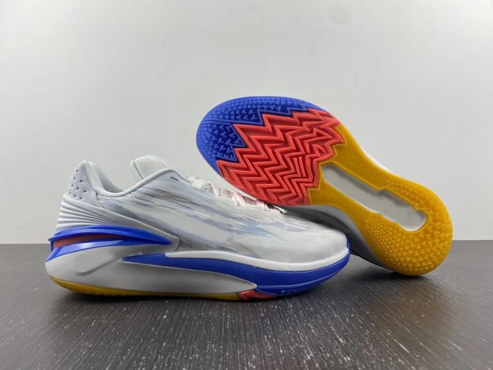 

basketball shoes handmade zoom g.t. cut 2 mens sneakers gt awaken summit white metallic mesh classic tenis trainers