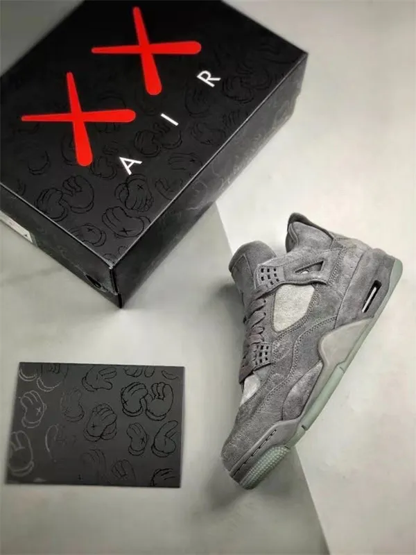 

men women basketball shoes with box og military black 4s red thunder black cat infrared bred university blue trainers 8fwa