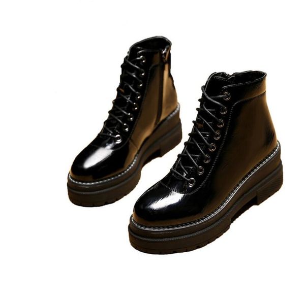 bottines lacets velours
