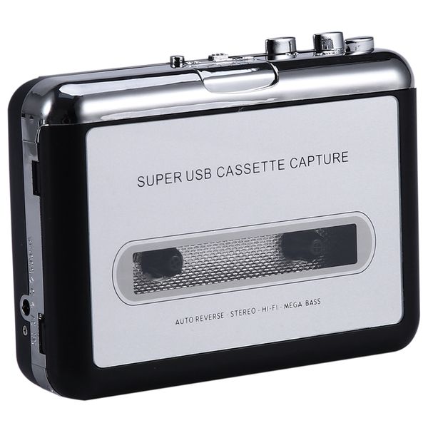 Cinta de cassette a MP3 CD convertidor captura audio reproductor de mú 