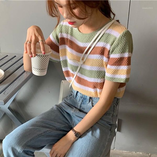 Discount Vintage Striped T Shirt 2021 On Sale At Dhgate Com