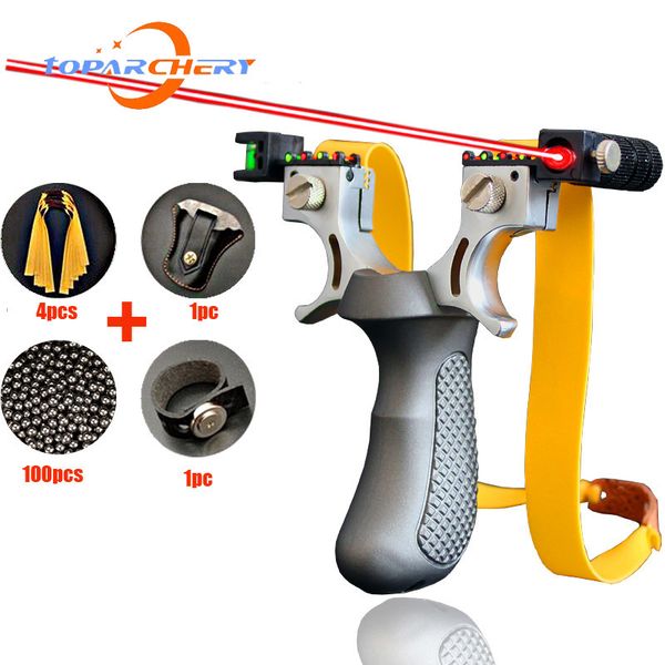 Potenti Catapulta Munizioni Caccia Tiro con la Fionda Fionda Slingshot Sfere Acciaio Pallino Antiruggine Nichelato Pallini Acciaio al Carbonio