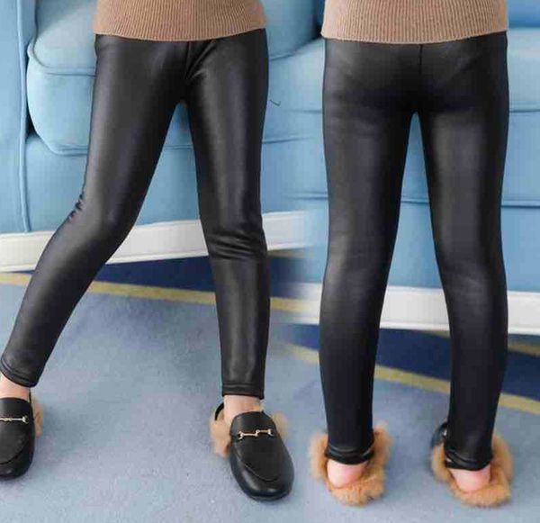 black leather pants kids