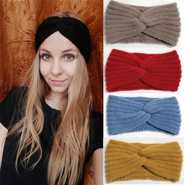 Obestseller Bandeau d/’Hiver de Femmes Bandeau /Épais en Tricot Bandeau Ear Warmer Bandeau dhiver Bandeau en LaineTorsad/éeCache-Oreilles Cache-Cheveux pour Femme