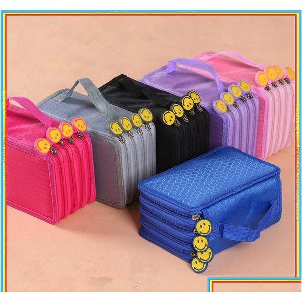 Pen Case Banana Cat Pencil Bag Big Capacity Multifunction Canvas-Black for kids