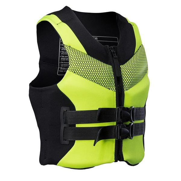 AZHUI Float Gilet Adulte Enfant Gilet de Sauvetage Veste Natation Bateau D/érive Gilet de Sauvetage avec sifflet Parfait for Les Sports Nautiques Tailles S-XXXL Color : Blue 3XL