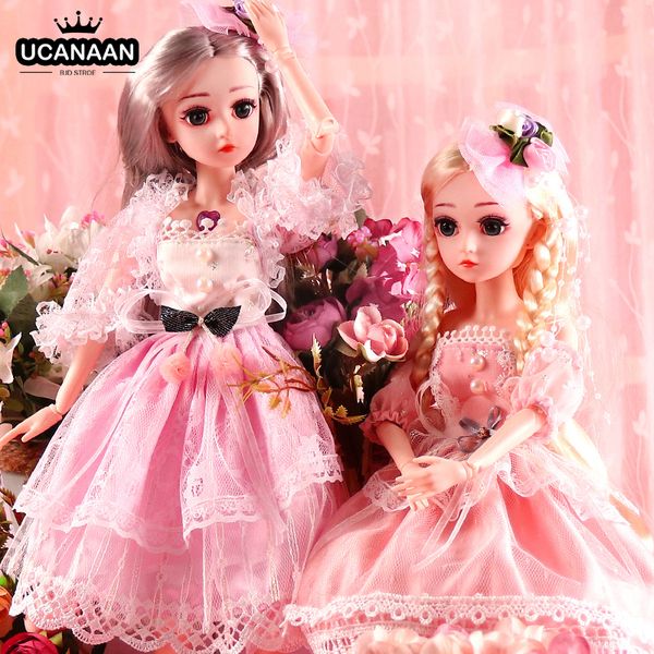 Nova Boneca Barbie Roupa De Qualidade Fantasia Vestido Longo Paetês