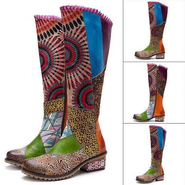 bottes ethniques femme