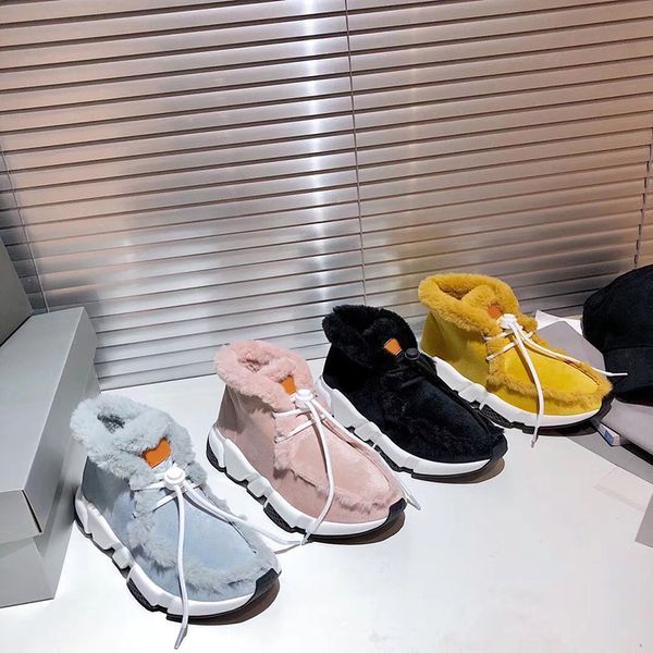 botas para mantener el calor Zapatos gruesos de Invierno para Mujer botas para mantener el calor Zapatos gruesos de Invierno para Mujer