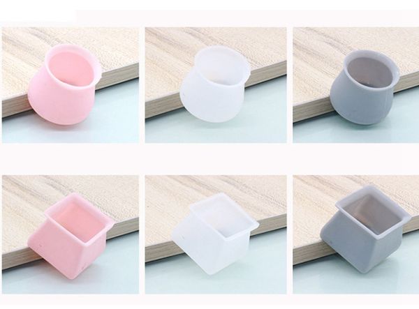 MagiDeal Set de 50pcs Tampon de Plancher Auto-adh/ésif Meubles De Chaise Scratch Protecteur Rond