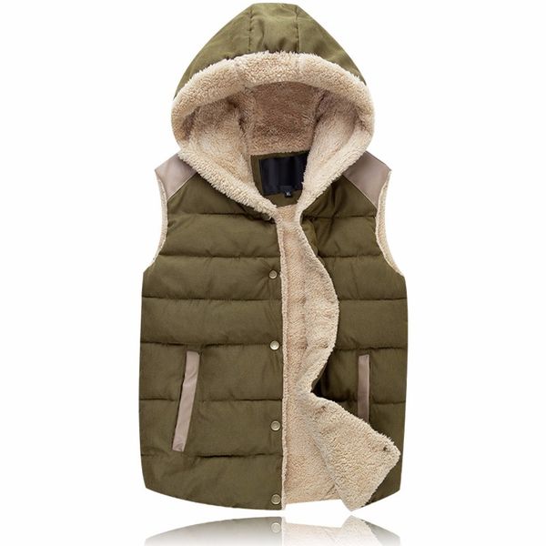 Gilet da Uomo in Pile Warmer Gilet da Donna Bodywarmers Gilet Senza Maniche Giacca da Esterno Autunno e Inverno