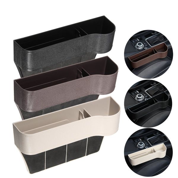Cuir Si/ège Crevasse l/écart de si/ège de Voiture PU Porte-gobelet pour t/él/éphones Portables cl/és Portefeuilles pi/èces de Monnaie Auto Seat Gap Organisateur Gxhong /Écart de si/ège dauto Gauch