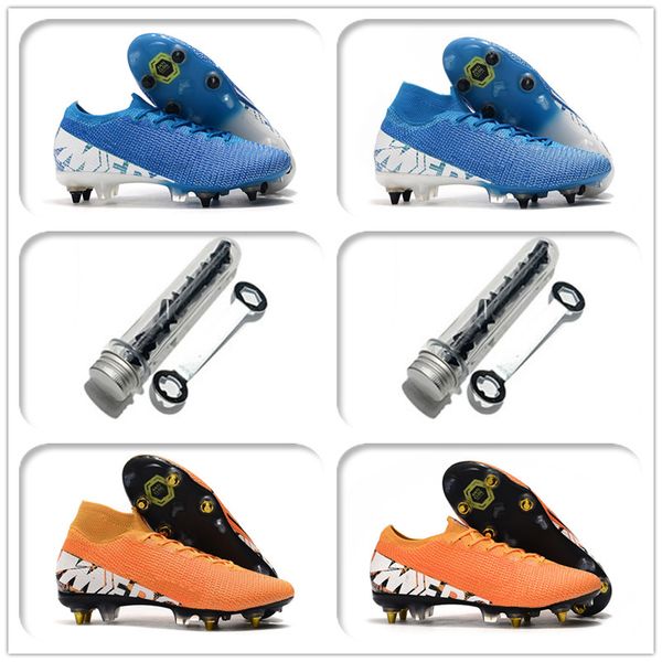 DimaiGlobal Chaussures de Football Homme Chaussures DEntra/înement pour Adolescents Gar/çon Spike Antid/érapant Chaussures de Sport Crampons Professionnel Unisexes
