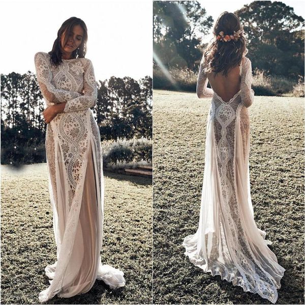 boho gypsy wedding dress