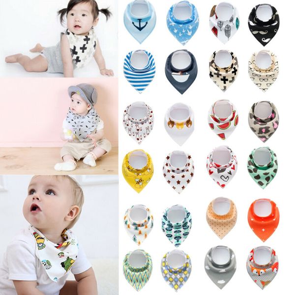 Bavoirs Et Bavettes Vetements Et Accessoires Alimentation Pour Bebe Baby Kids Infant Tete Triangulaire Foulard Bandana Nourrir Bavoirs Salive Serviette Neuf