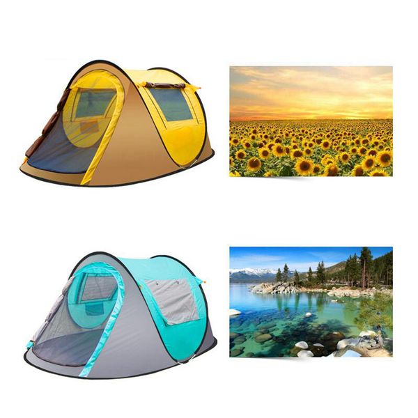 fengzhi Tentes Pliantes de Camping en Plein air Tentes imperm/éables de Camping Douches de Camping Tente instantan/ée Ouverte de Vitesse
