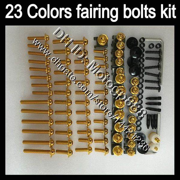 Motorcycle Silver Normal Fairing Bolts Compatible with 1999-2007 Suzuki Hayabusa Gsx1300R Gsx-R 1300 B00Y7C3MDO XKH