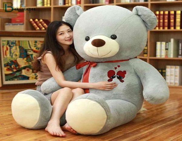 60 100 cm grand ours en peluche jouet en peluche bel ours géant énorme peluche poupées d'animaux doux enfants cadeau d'anniversaire pour petite amie amant3659819