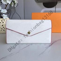 60531 Carta di credito per borsa a portafoglio lunga stile busta classica da donna di alta qualità con confezione regalo qweru320W