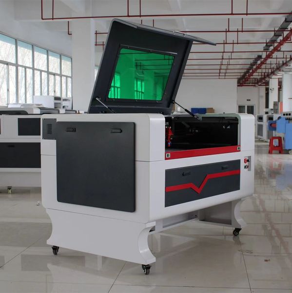 Machine de découpe Laser Cnc 6090 9060 80w 100w pour bois acrylique Co2, Machine de gravure Laser