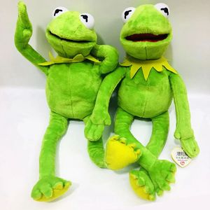 60 cm = 23,6 pouces Les Muppets KERMIT FROG Animaux en peluche Marionnette en peluche Bébé Garçon Jouets pour enfants Cadeau d'anniversaire 240328