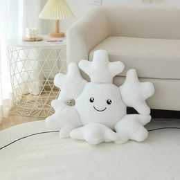 60 cm Amusable Flake Snow Flake jouet canapé doux canapé décoratif Belle peluche maison deoc