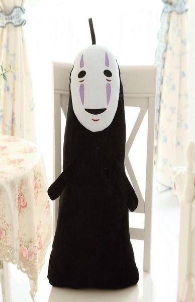 60 cm dessin animé Miyazaki Hayao Spirited Away No Face Plush Toy Enterred Animal Doll6544318