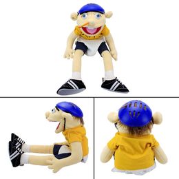 60 cm Jeffy Marioneta de mano Muñeco de peluche Figura de juguete de peluche para jugar Casa Niños Regalo educativo Bebé Niños Fans Cumpleaños Navidad 220808