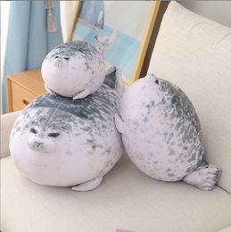 Boneca de vedação macia popular de 60 cm, brinquedos de pelúcia para aquário em Osaka Seal Pillow Aquarium no Japão