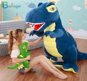 60Cm90Cm dessin animé dinosaure jouets en peluche passe-temps énorme tyrannosaure Rex poupées en peluche jouets en peluche pour enfants garçons jouets classiques J2207291947826