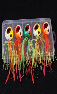 60G 100G 120G 150G 200G Tai Kabura Slider Jig Pinker Plomb Jigging Lures d'eau salée Tai Bubbers Snapper Red Sel Fishing Baits Boat T8182308