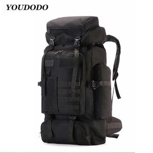 60L grande capacité sac à dos étanche camping voyage trekking sac à dos sport escalade sac résistant à l'usure sport randonnée sac à dos Q0721