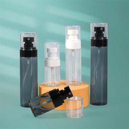 Botellas plásticas de los cosméticos de la botella del espray del animal doméstico 60ml/120ml para el envase del aceite esencial de los perfumes del viaje