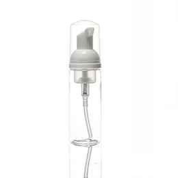 60 ml 2oz lege heldere schuimfles mini schuimen zeeppomp dispenser plastic schuim dispenser fles voor het reinigen van reiscosmetica packagi udos