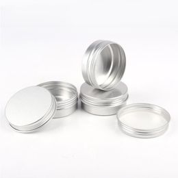 60ml Lege Aluminium Cosmetische Containers Dozen Pot Lippenbalsem Aluminium Pot Tin Voor Crèmes Zalf Handcrème Verpakking Xtaxo