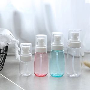 60ml Reizen Lege Spuitfles Plastic Verstuiver Kleine Mini Lege Hervulbare Parfum Water Spuitfles Make-up Containers
