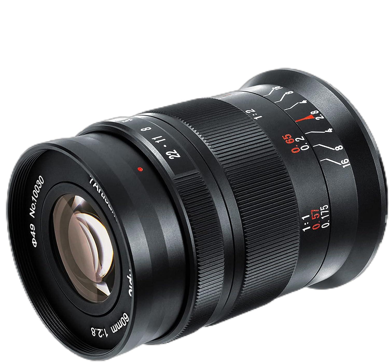 60mm F2.8 II Kamera Makro Lens Manuel Focus APS-C Canon Sony Nikon M4/3 Olympus Fuji X-A1 X-A10 X-A2 X-A3 X-M1 XM2 X-PRO2 X-E1 X-E2 E-E2S X-E3 X-T1 X-T3 X-T10 Aynasız Kameralar