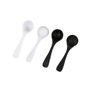 60mm spoon tool 0.5g plastic measuring spoons White black Milk powder spoon