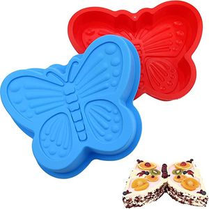 60pcs 3D papillon en forme de moule en silicone fait à la main monotrou antiadhésif bricolage fondant gâteau moule à tarte fête d'anniversaire fournitures de cuisson