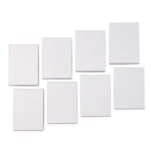 60pcs colliers en carton boucles d'oreilles bagues ensemble boîtes rectangle blanc noir cadeaux cadeaux affichage de stockage boîte à bijoux 9x6.5x2.8cm 240123