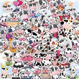 60 stcs Cartoon koestickers Milch Cow Graffiti Kids speelgoed Skateboard auto motorfiets fietsstickerstickerstickers