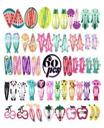 60pcs Clips de cheveux décoratifs mignonnes mignonnes épingle bobby coiffure baritte épingle accessoires pour les enfants pour enfants bébé filles 8504616