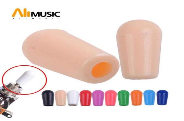 60 pièces couleur muilty 35mm guitare en plastique interrupteur à bascule pointe pour LP guitare électrique 6345685