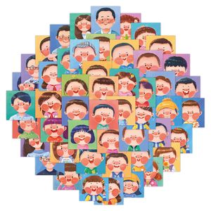 60 pcs-pack cartoon avatar stickers groothandel vinylsticker waterdichte laptops auto scrapbooking gitaarbox skateboard jdm bagage sticker