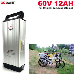 Batterie Lithium-ion 60V, 12ah, pour moteur Bafang BBSHD 1500W, pour vélo électrique 60V, avec chargeur 2a, livraison gratuite