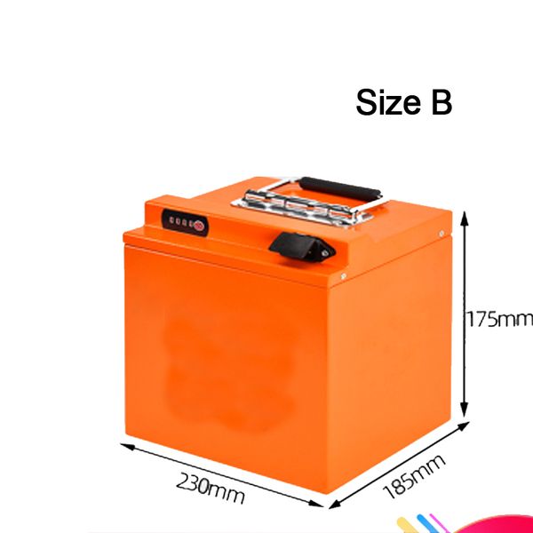 Batterie polymère 60V 30Ah Lithium ion 60v BMS 16S pour moteur 1500w 2000w onduleur scooter vélo sol + chargeur 5A